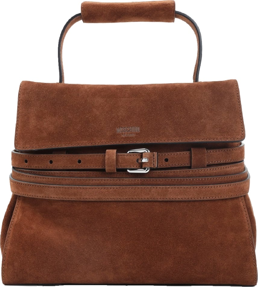 Moschino Belted Top-Handle Bag