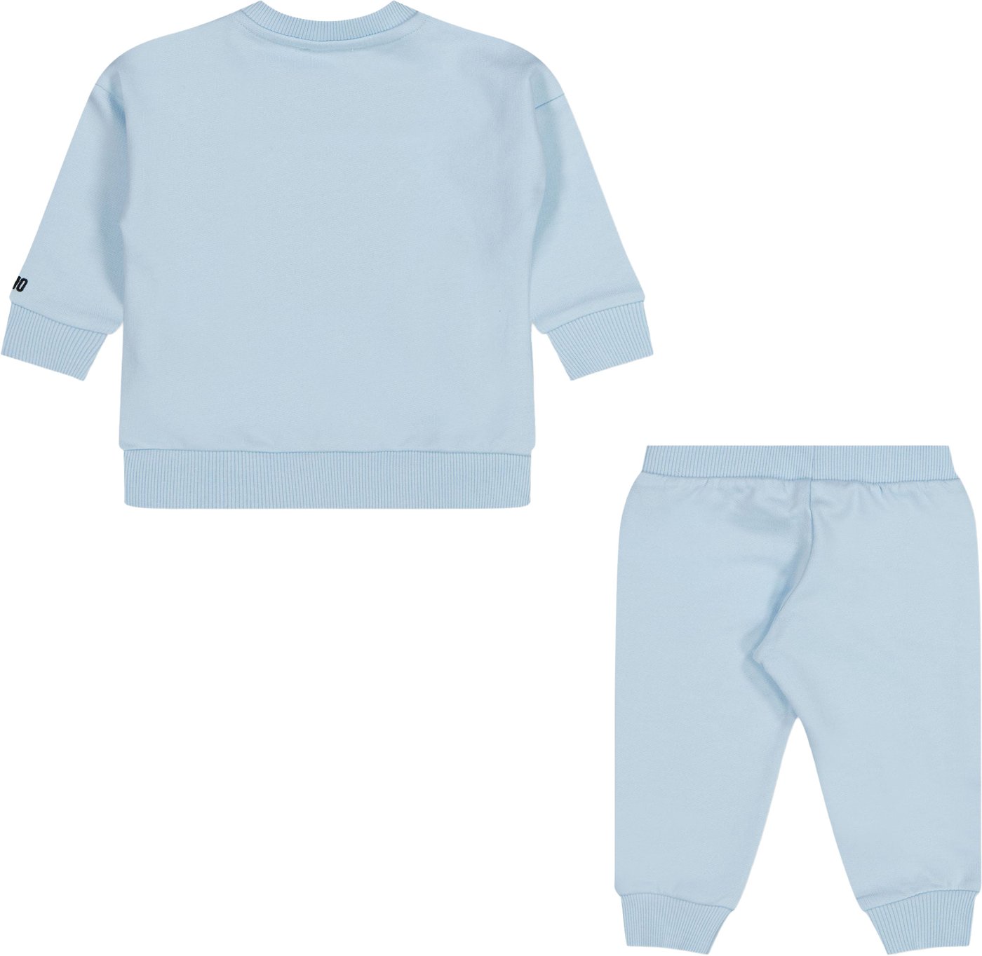 Moschino Baby Unisex Joggingpak In Licht Blauw