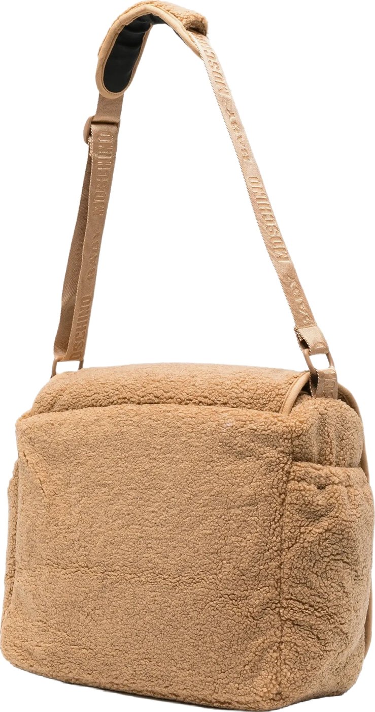 Moschino Baby Unisex Luiertas In Beige