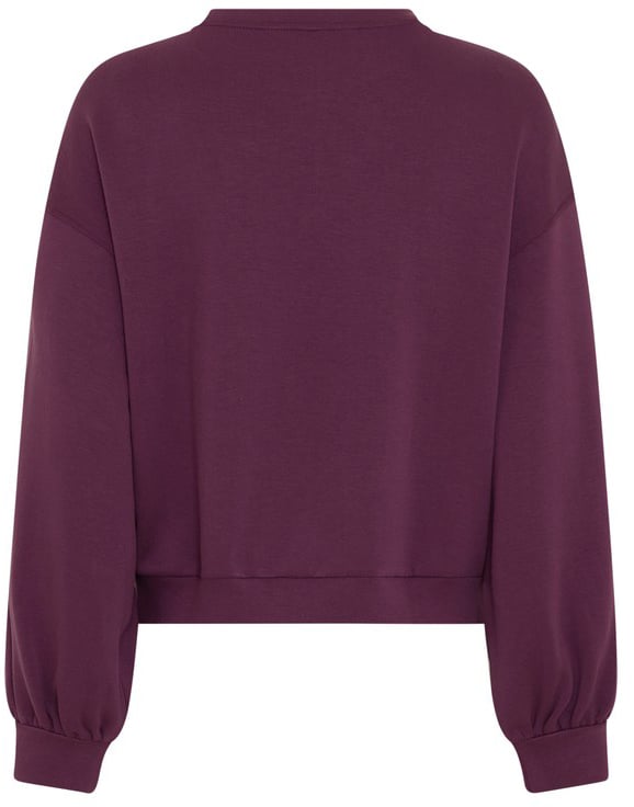 MOSS COPENHAGEN - Brooke Ima Q Sweatshirt - 20023 - Potent Purple