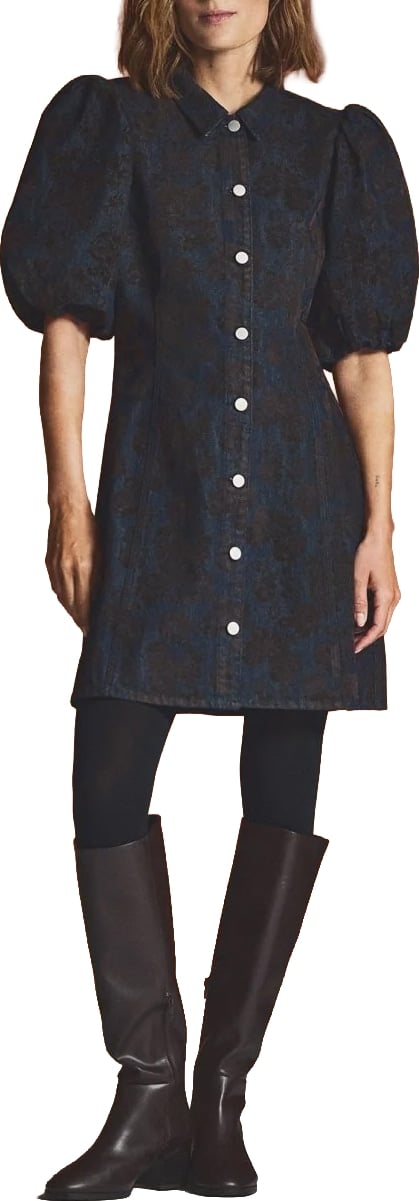 MOSS COPENHAGEN - Alexa 2/4 Dress Aop - 20204 - Mole Flower