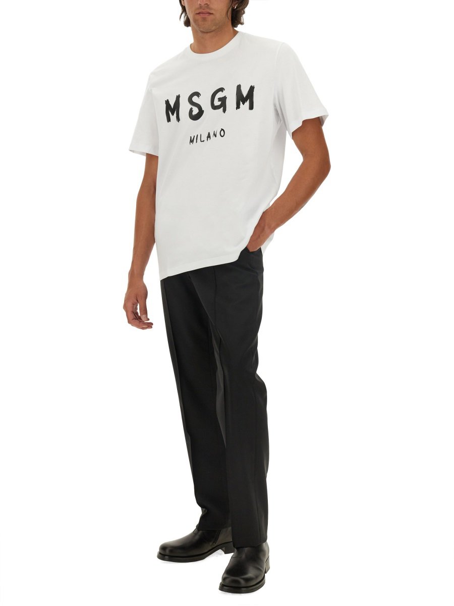 T-Shirt In Cotone Con Logo