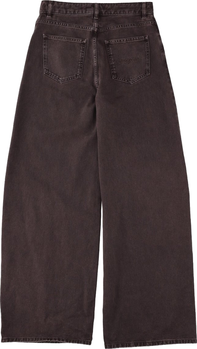 Jeans Wide Leg In Cotone
