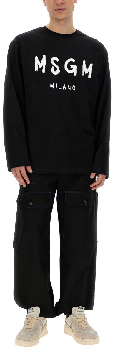 T-Shirt In Cotone Con Logo