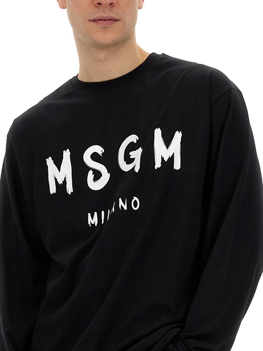 T-Shirt In Cotone Con Logo
