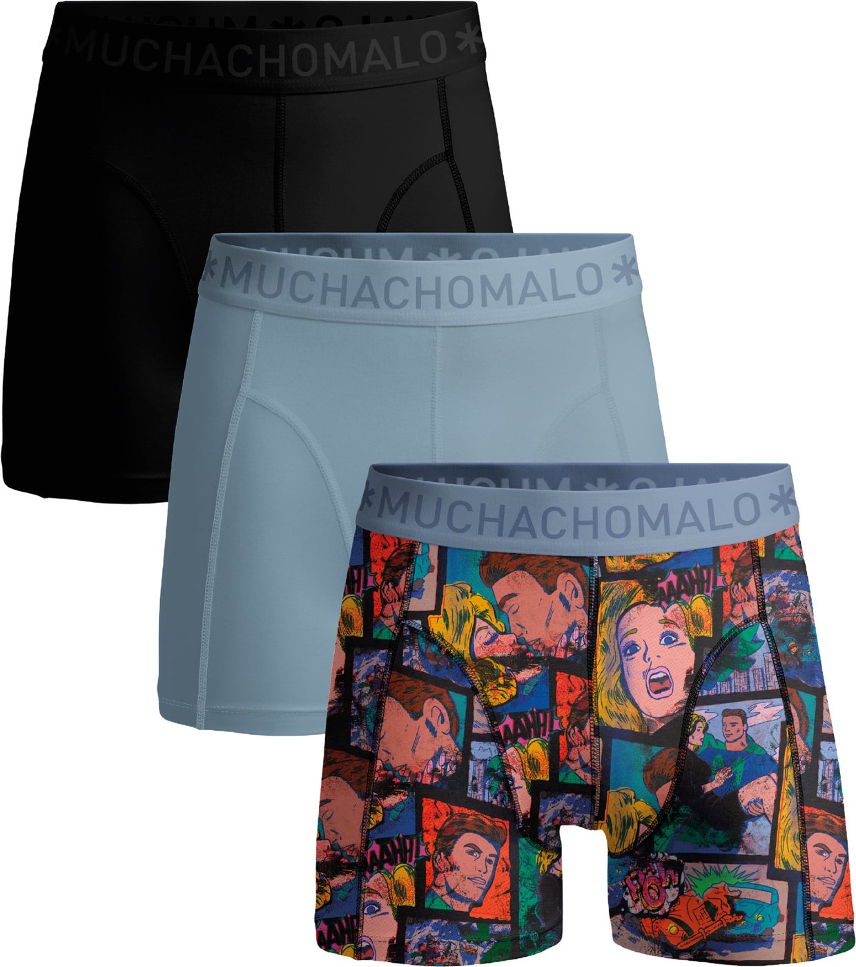 Boxershorts 3-Pack Multicolor