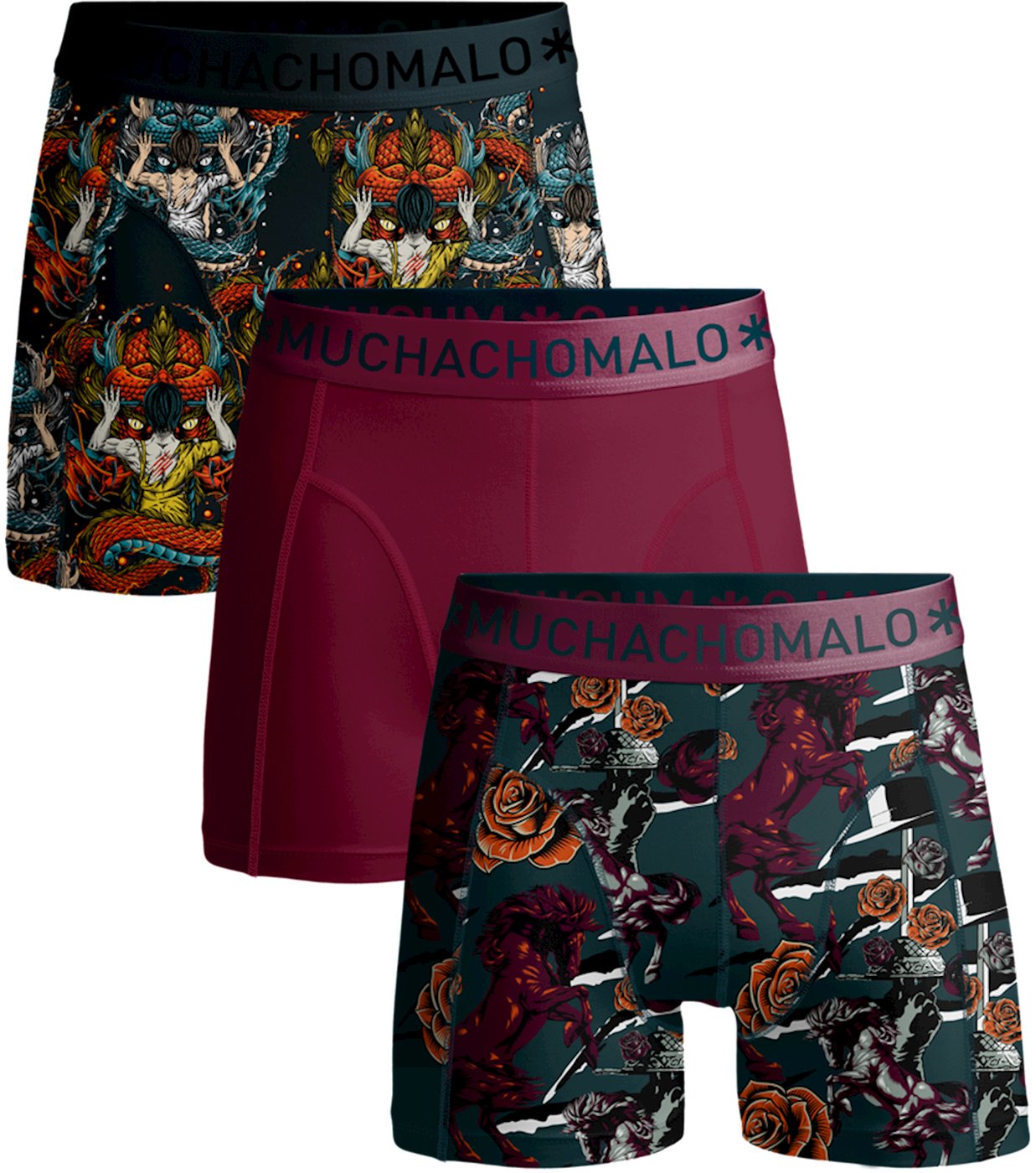 Boxershorts 3-Pack Multicolor