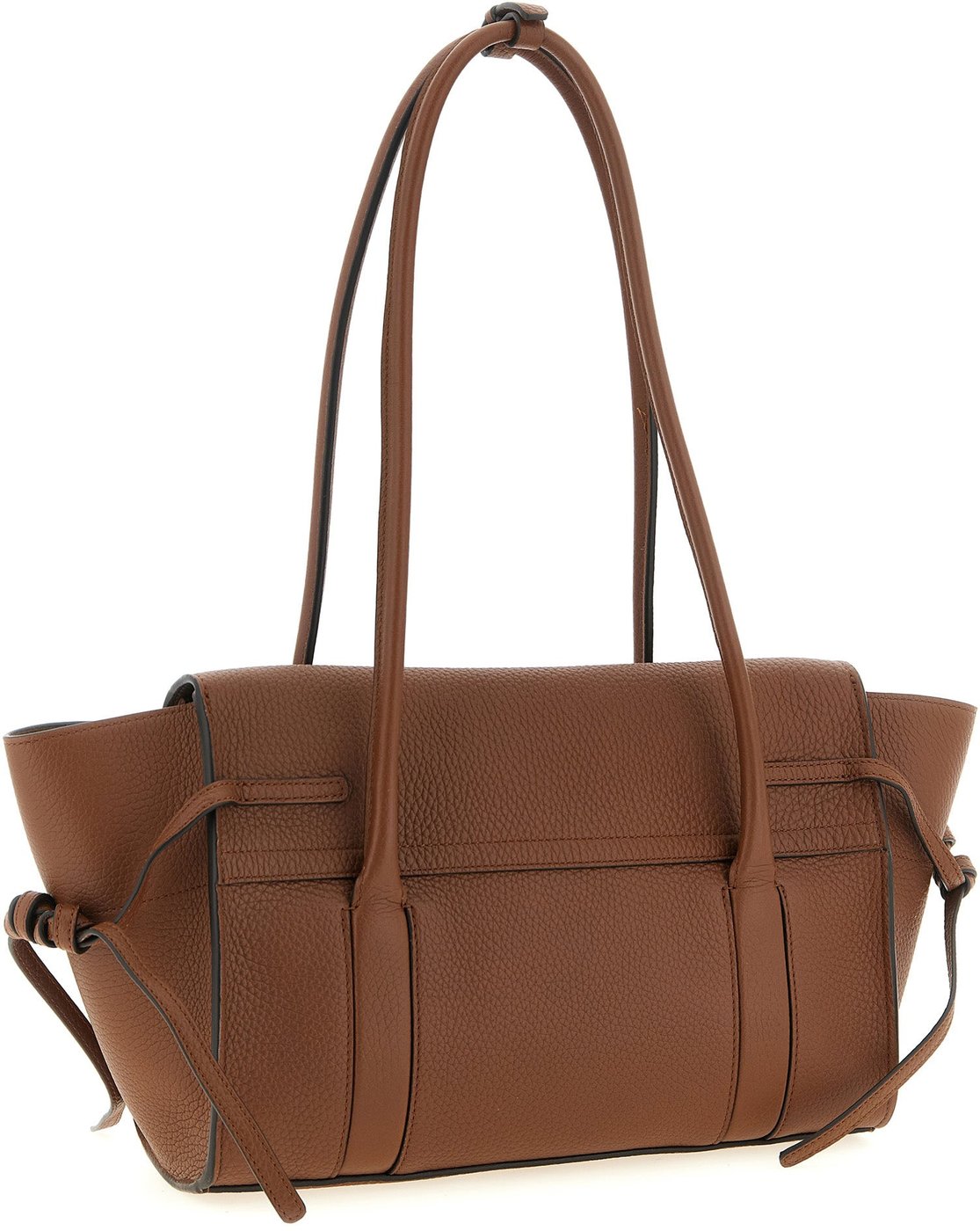 Mulberry Brown Calfskin Shoulder Bag