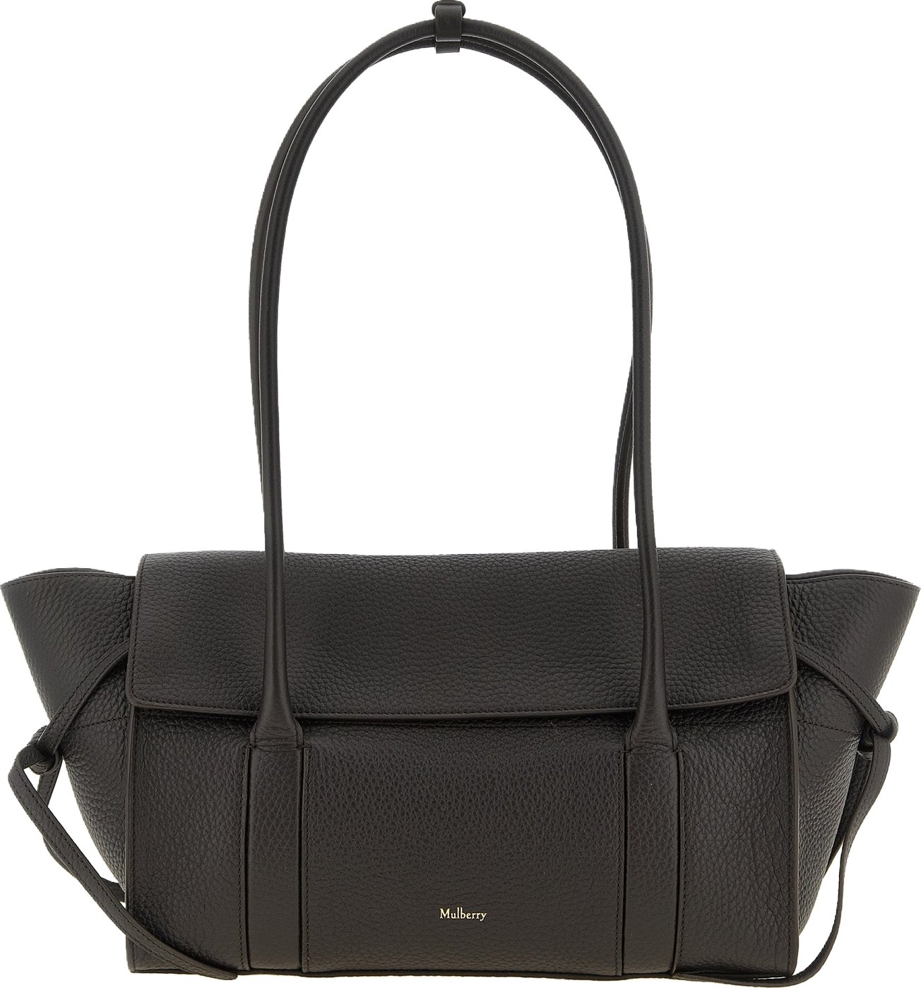 Mulberry Black Calfskin Shoulder Bag