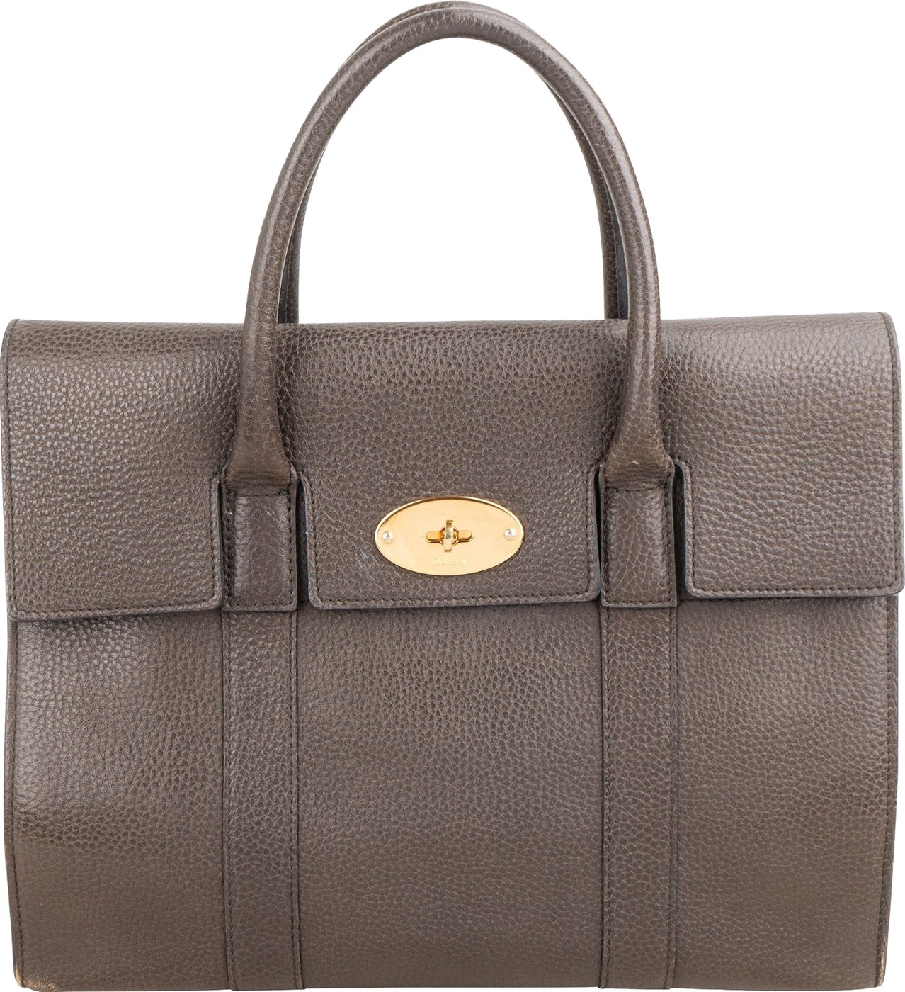 Mulberry Grained Leather Bayswater Handbag
