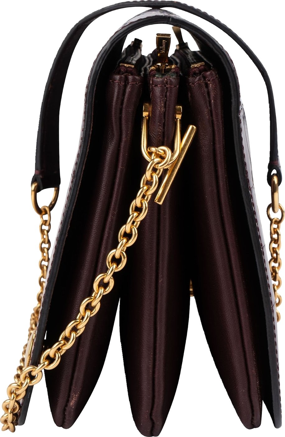 Mulberry Croc-Embossed Leather Small Darley Crossbody Bag