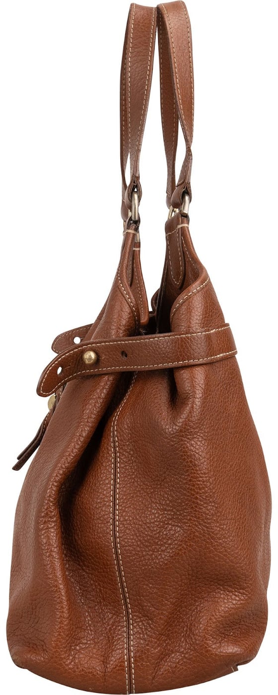 Mulberry Pebbled Leather Daria Hobo Shoulder Bag