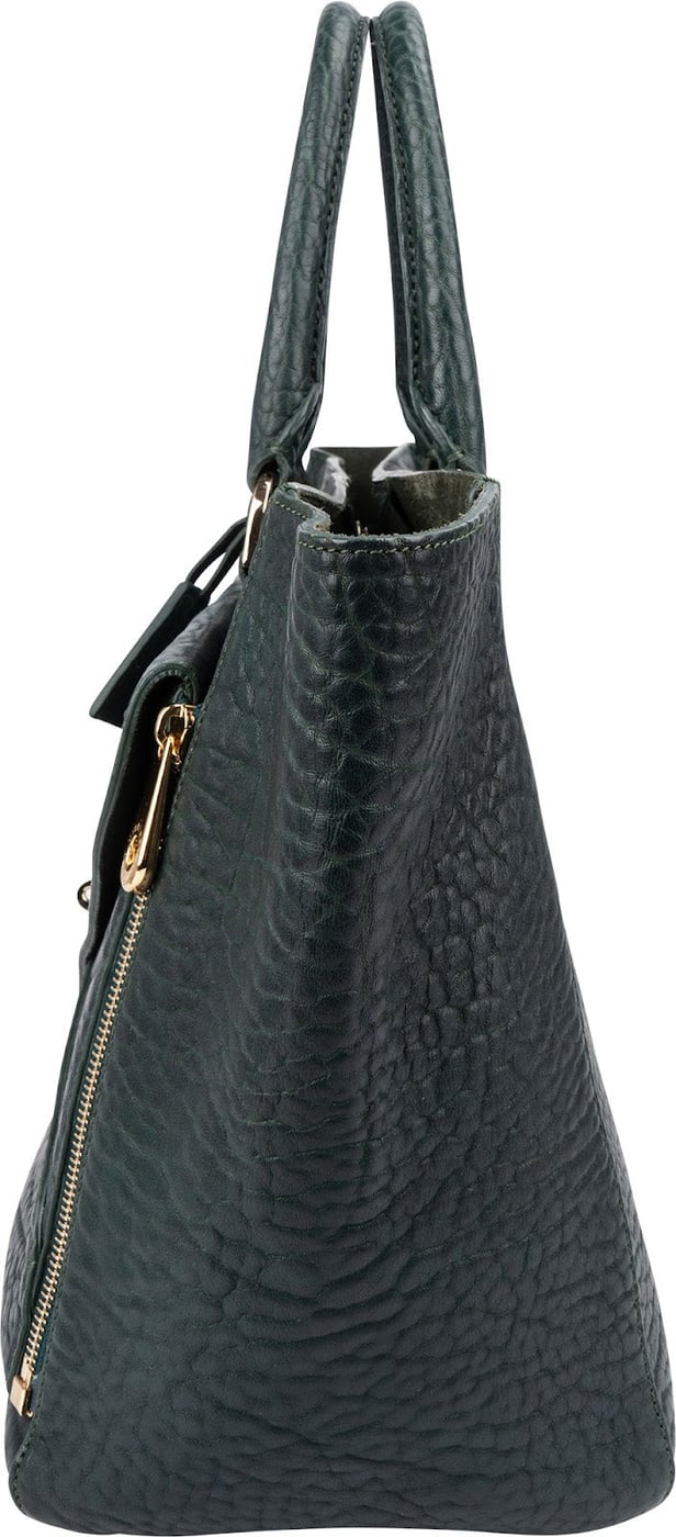 Mulberry Heavy Grain Leather Willow 2 in 1 Tote Handbag