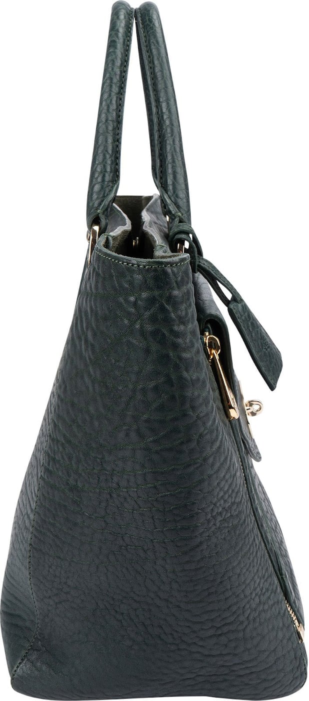 Mulberry Heavy Grain Leather Willow 2 in 1 Tote Handbag