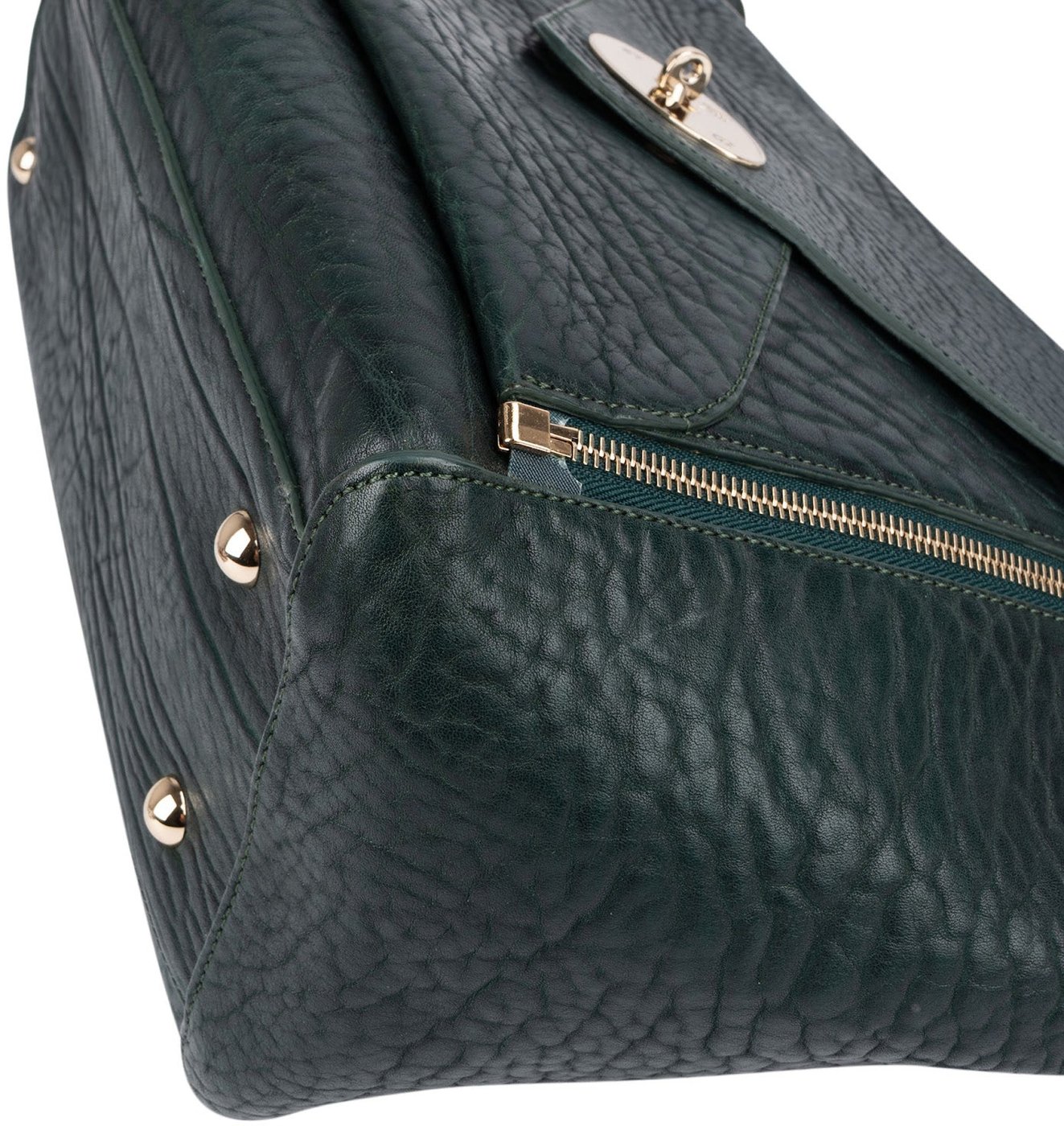 Mulberry Heavy Grain Leather Willow 2 in 1 Tote Handbag