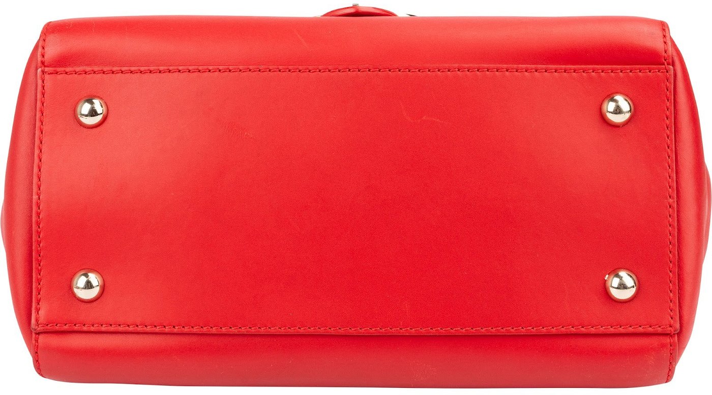 Mulberry Red Leather Cecily Handbag