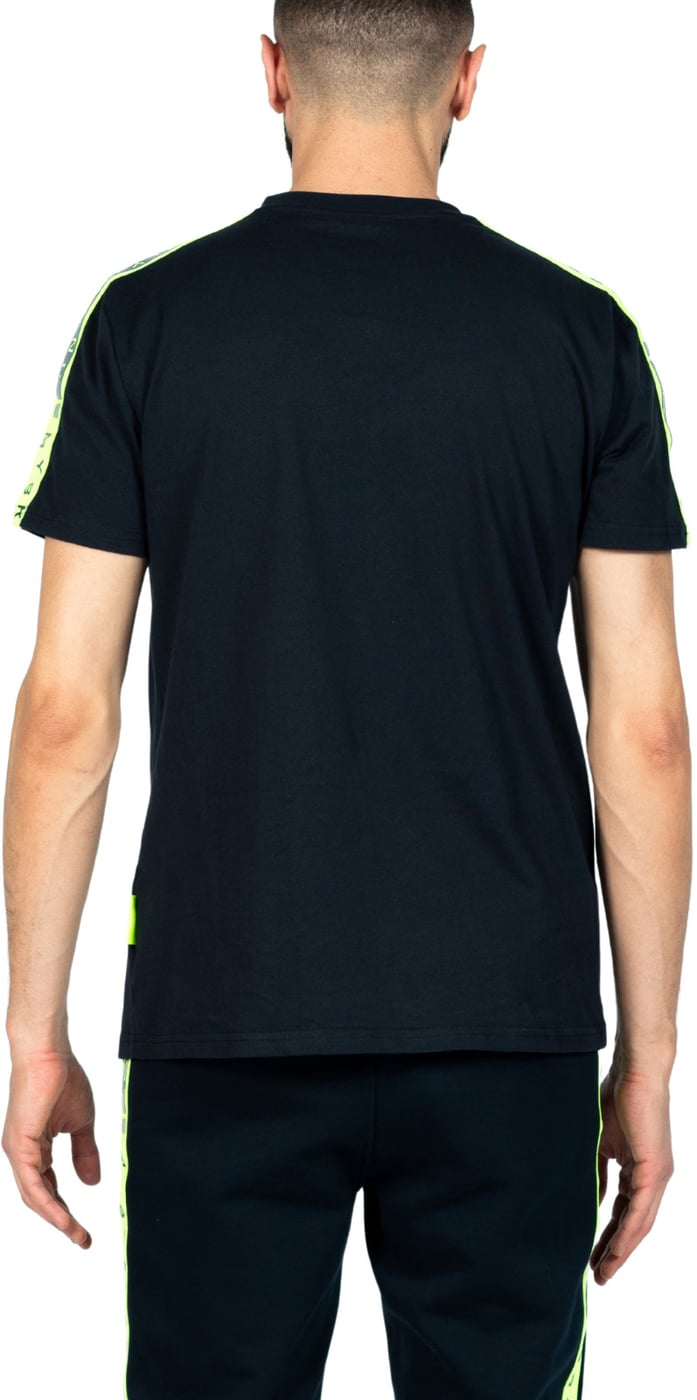 MB Contrast Taping T-Shirt | KOBALT BLUE