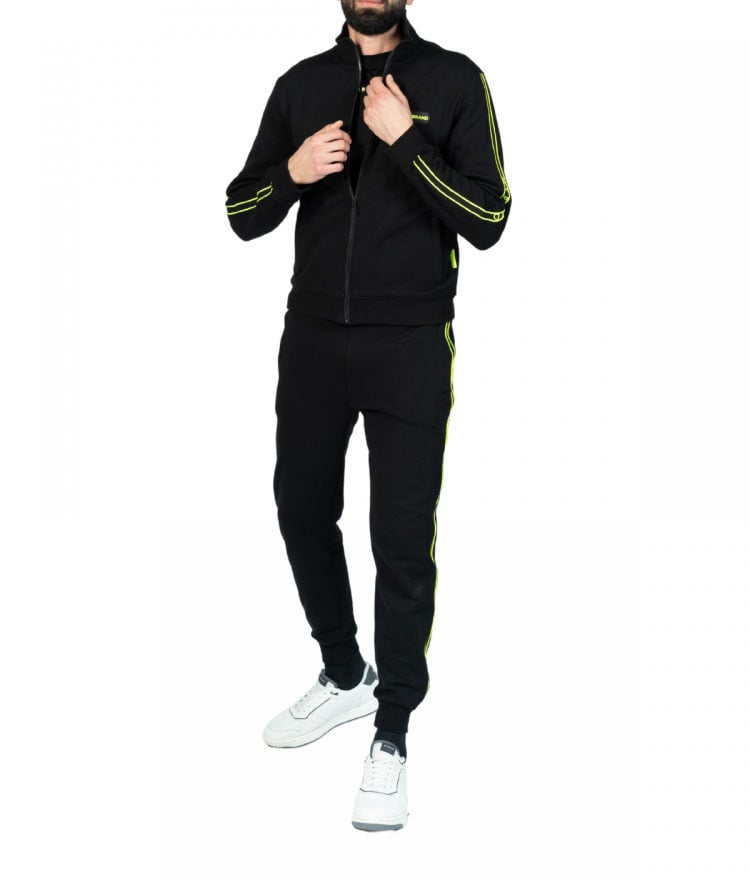 MB Taping T-Shirt | BLACK - NEONYELLOW