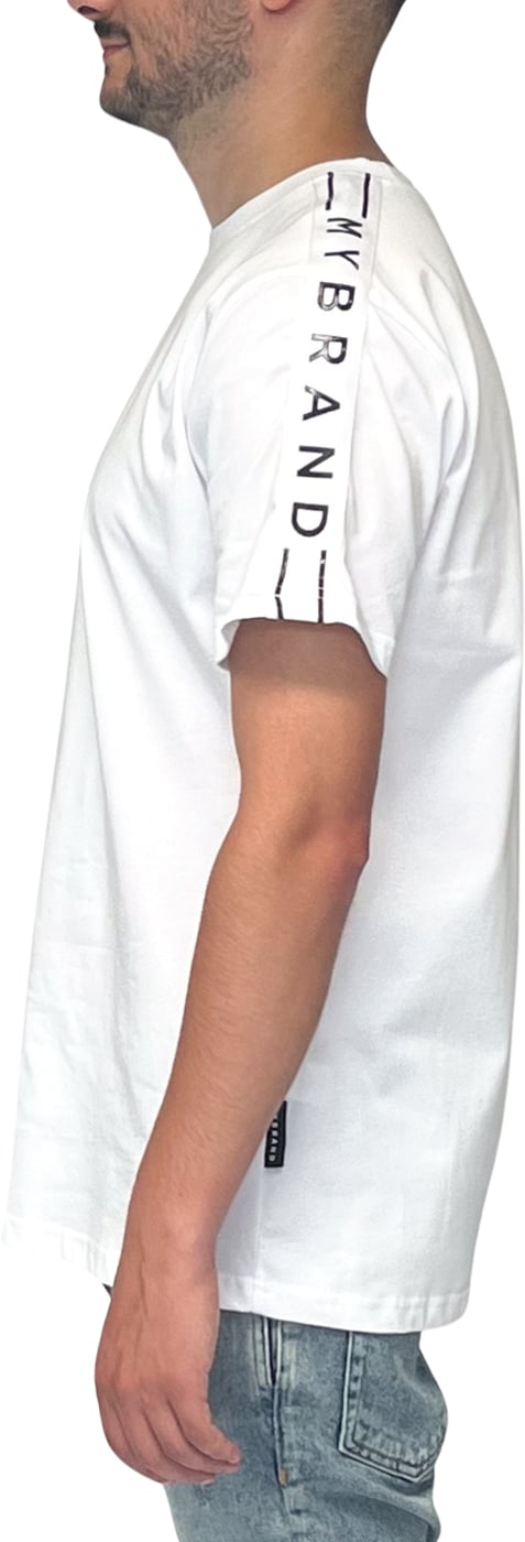 MB Taping T-Shirt | WHITE