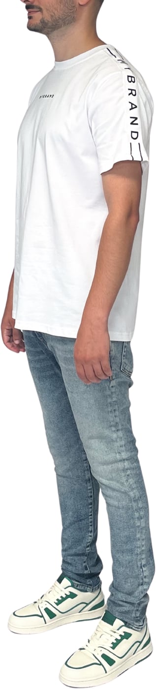 MB Taping T-Shirt | WHITE