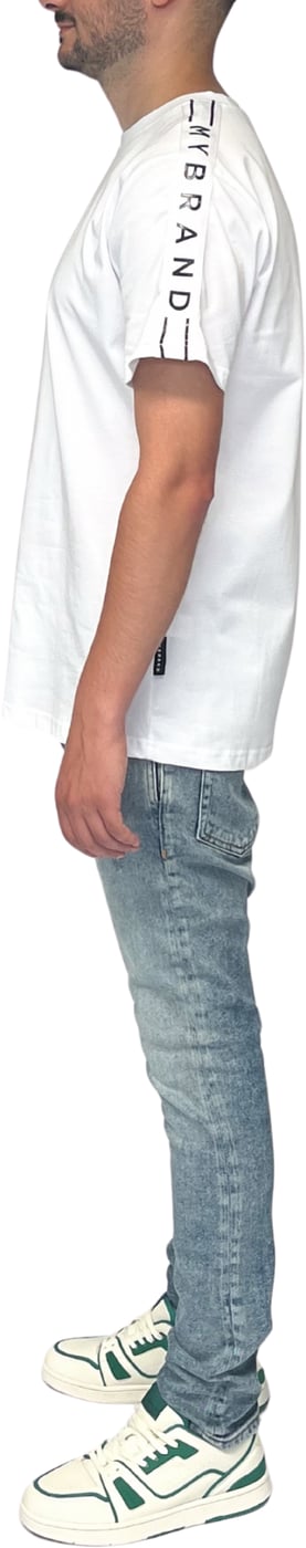 MB Taping T-Shirt | WHITE