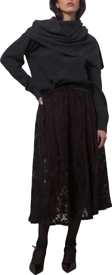 My Essential Wardrobe - Tracy Knit Scarf Pullover - 10705759 - 100379