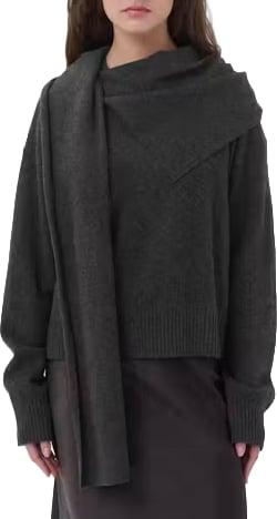 My Essential Wardrobe - Tracy Knit Scarf Pullover - 10705759 - 100379