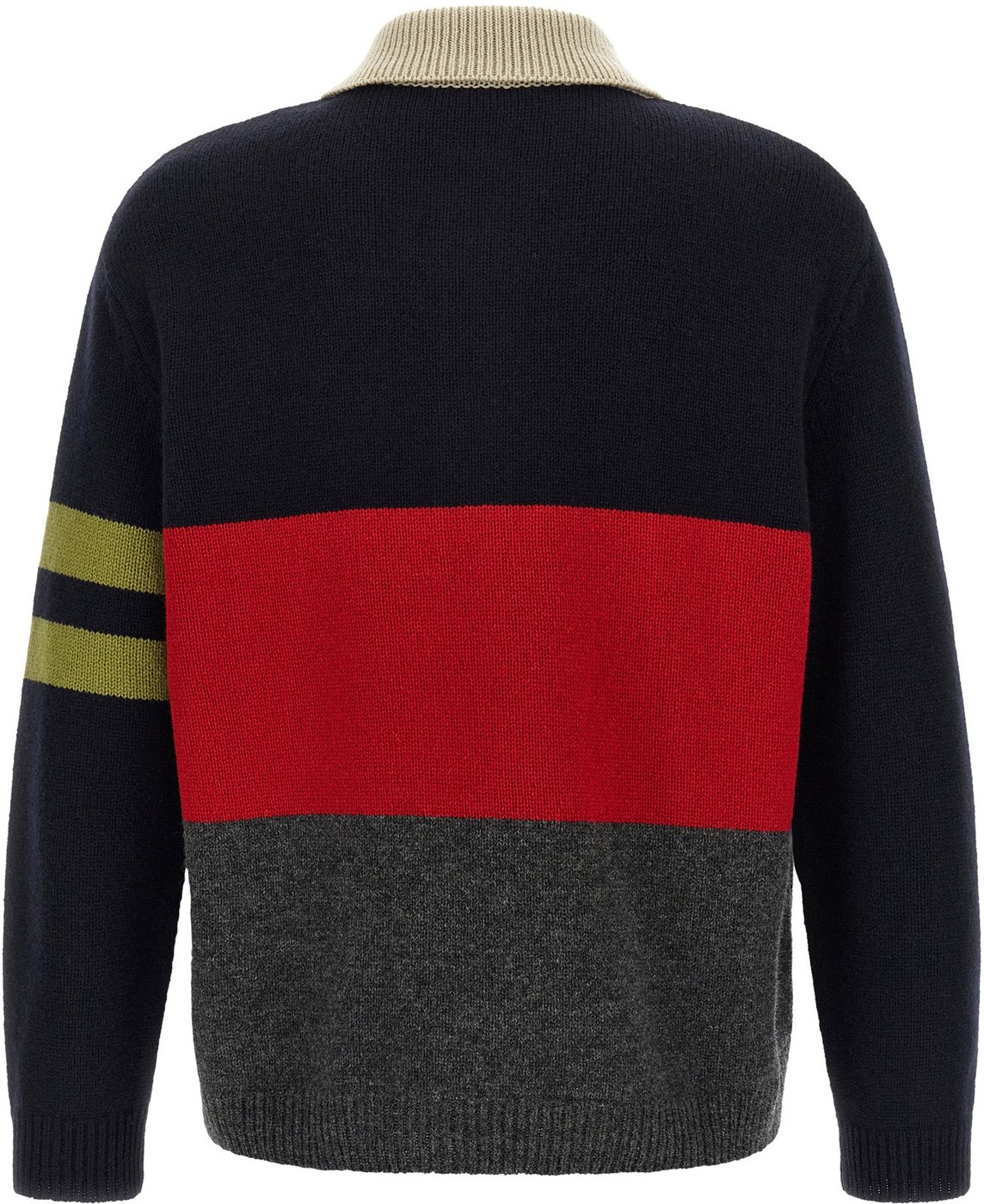 Namacheko Multicolor Merino Wool Polo Shirt