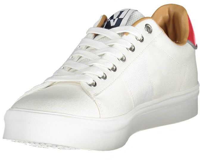 Napapijri Bianco Polyester Men Sneaker