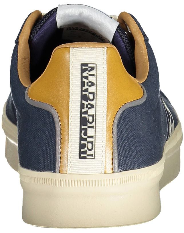 Napapijri Blue Polyester Men Sneaker