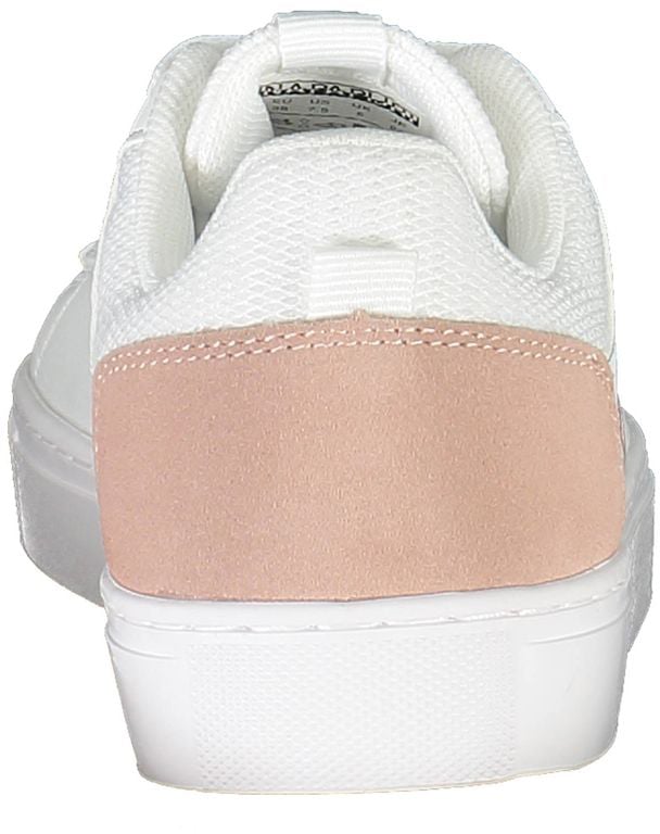 Napapijri Bianco Leather Women Sneaker