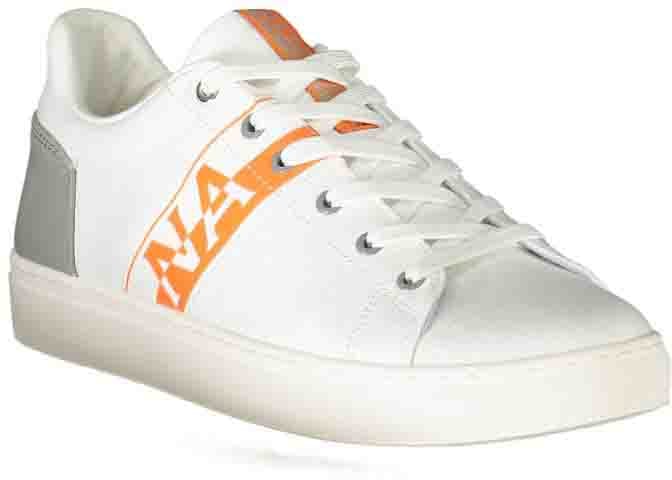Napapijri White Polyurethane Men Sneaker