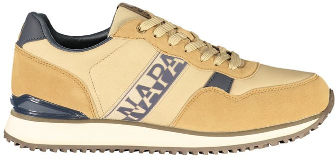 Napapijri Brown Fabric Men's Sneaker