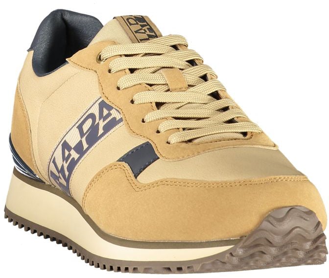 Napapijri Brown Fabric Men's Sneaker