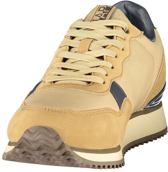 Napapijri Brown Fabric Men's Sneaker