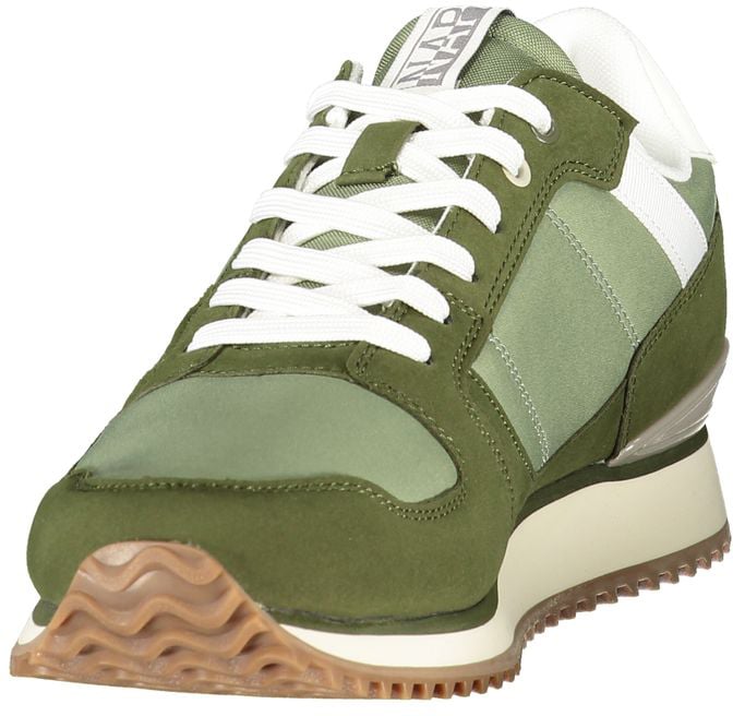 Napapijri Green Polyurethane Men's Sneaker