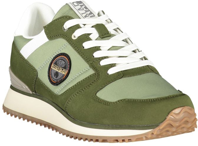 Napapijri Green Polyurethane Men's Sneaker