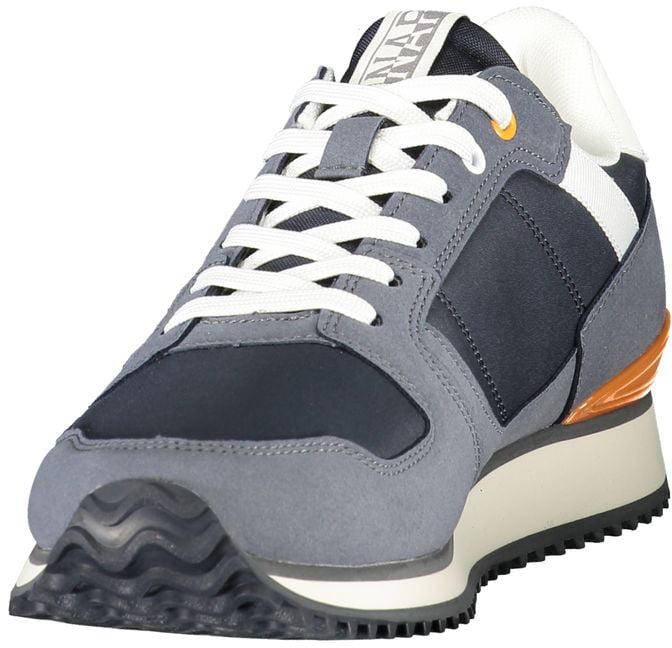 Napapijri Blue Polyester Men's Sneaker