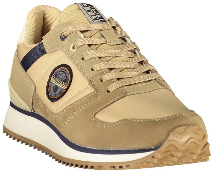 Napapijri Brown Polyurethane Men's Sneaker