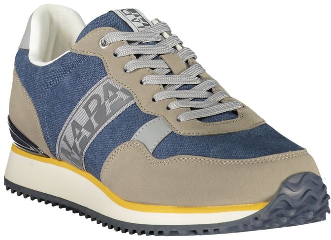 Napapijri Blue Polyester Men's Sneaker