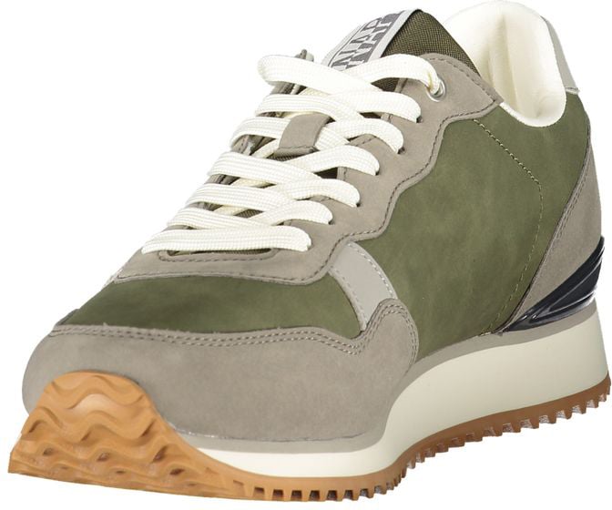 Napapijri Verde Poliuretano Uomo Sneaker