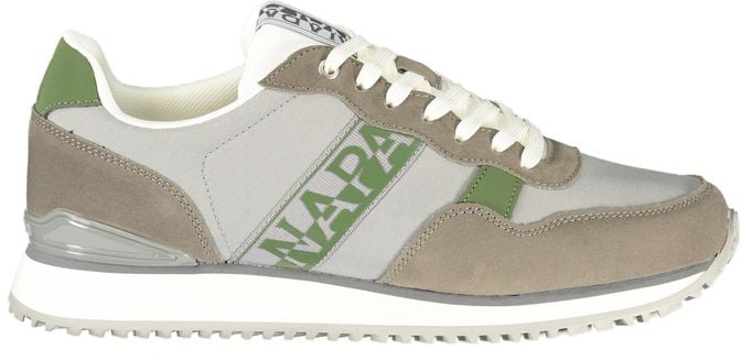 Napapijri Gray Polyester Men's Sneaker