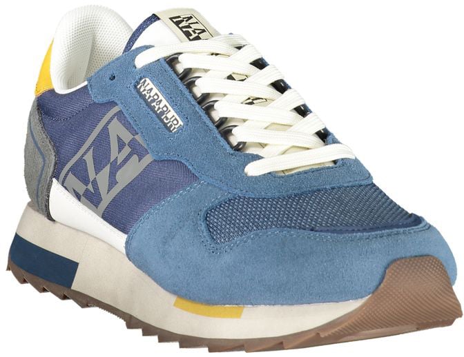 Napapijri Blue Polyester Men's Sneaker