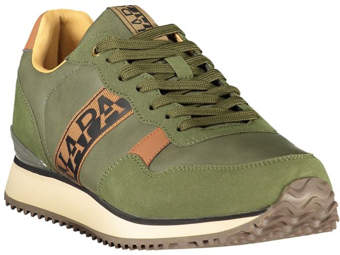 Napapijri Verde Polyester Mens Sneaker