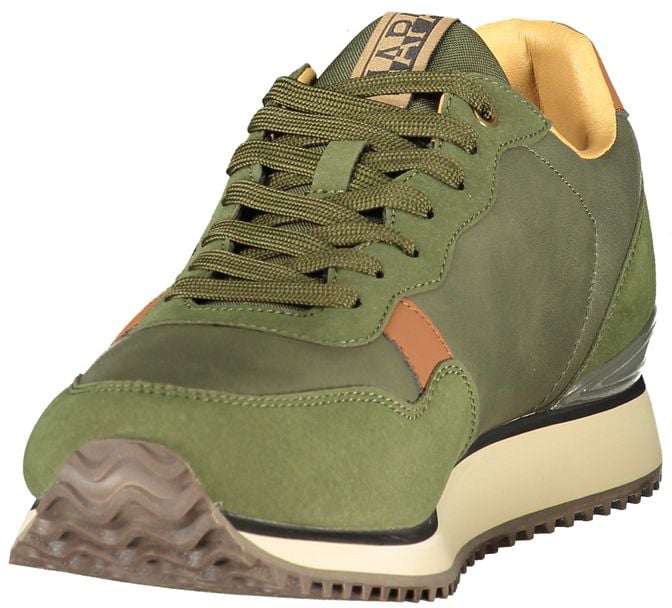Napapijri Verde Polyester Mens Sneaker