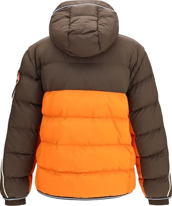 Napapijri Multicolor Recycled Polyester Full-Length Jacket