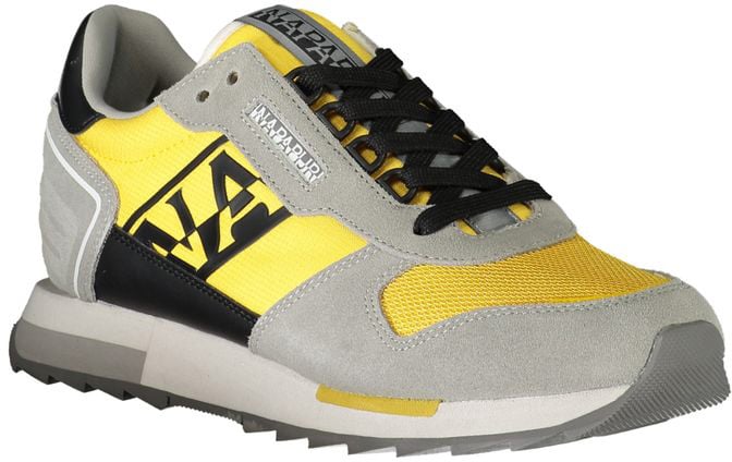 Napapijri Gray Polyester Sneaker