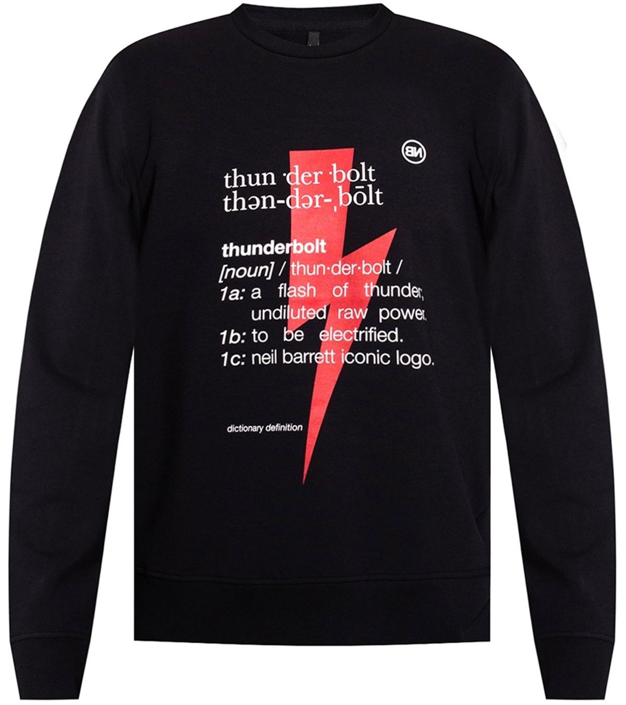 Neil Barrett Logo Sweatshirt