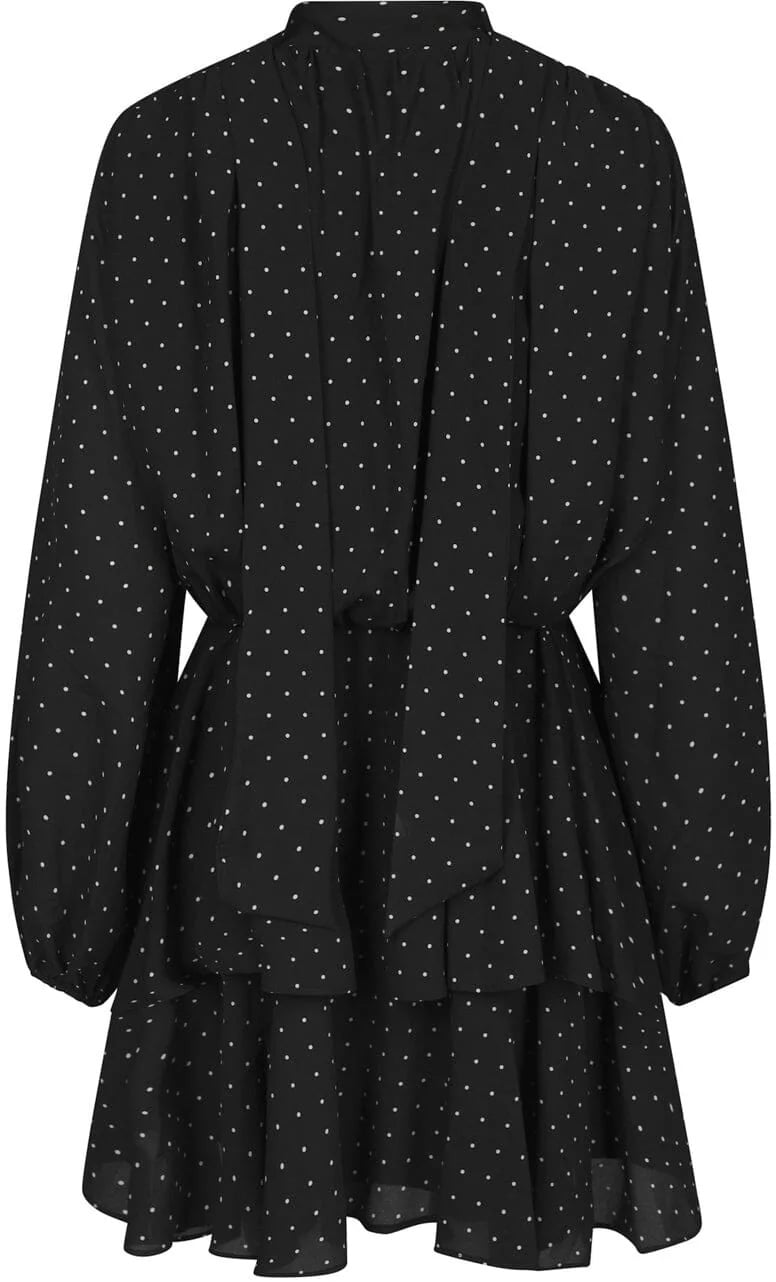 Neo Noir - Nielle Dot Dress - 169242 - 100 Black