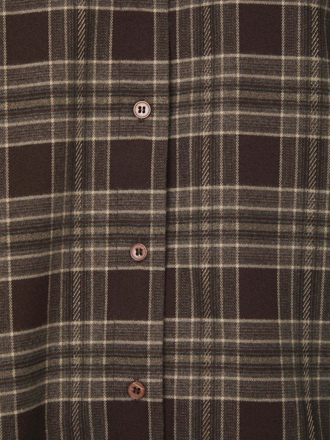 Neo Noir - Dita Flannel Check Shirt - 171676 - 210 Brown